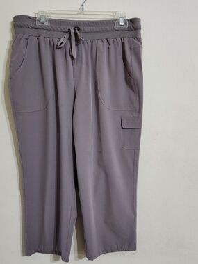 RBX Women's Dusty Lavender Cargo Bermuda Shorts